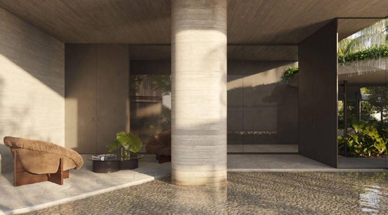 Franca 1055 Jardins – Hall de Entrada