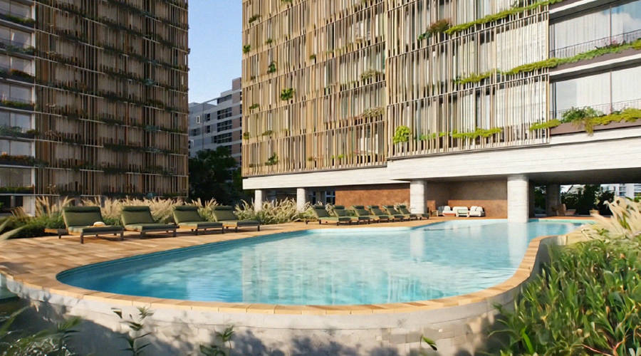 Franca 1055 Jardins – Piscina