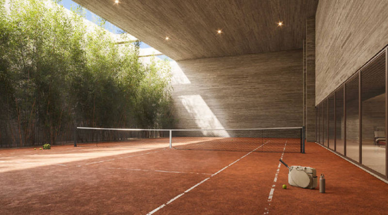 Franca 1055 Jardins – Quadra de Tenis